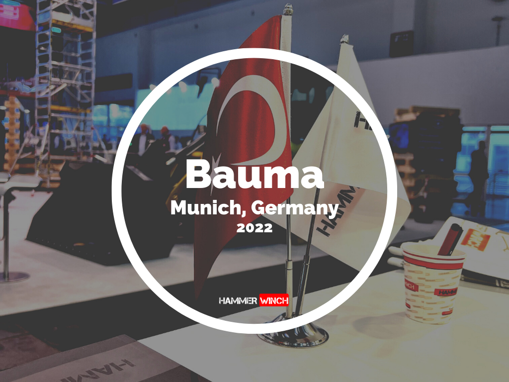 Bauma 2022 Hidrolik Halat Tamburu Fuarı Bauma 2022 Hidrolik Halat Tamburu Fuarı