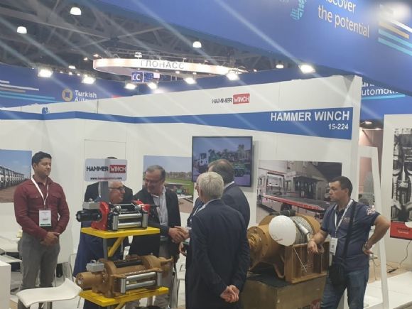 Comtrans Hidrolik Halat Tamburu Fuarı