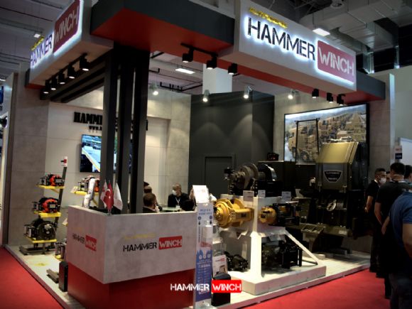 IDEF 21 Hidrolik Halat Tamburu Fuarı