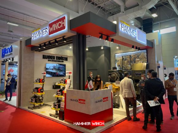 IDEF 21 Hidrolik Halat Tamburu Fuarı