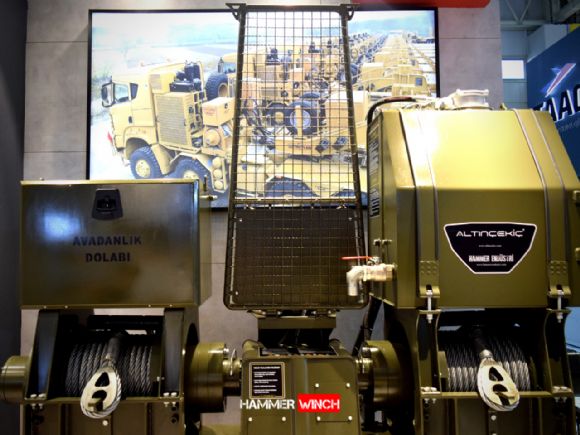 IDEF 21 Hidrolik Halat Tamburu Fuarı