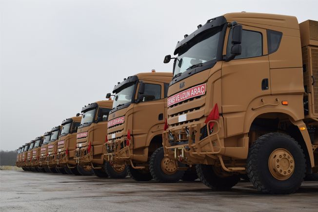 Halat Tamburu Askeri Vinç